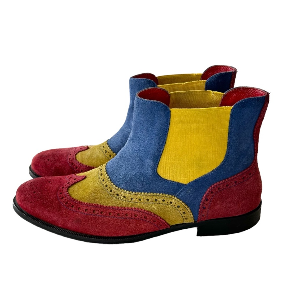 Girotti Men's Brogue Chelsea Ankle Boots